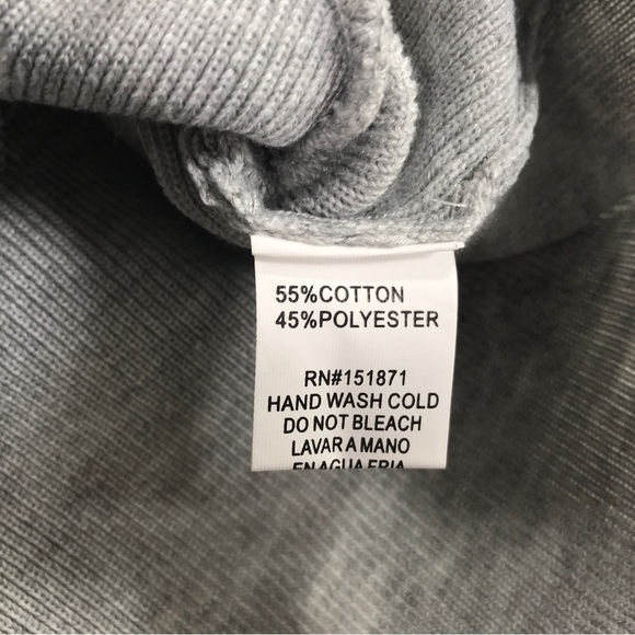 Roma Concepts Collection Long Sleeve Crop Zip Up Top, Women's Size L - H Grey - Picture 11 of 11